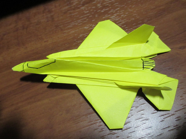 折り紙ステルス戦闘機 F 35 ライトニングii エアーズラバー さんのイラスト ニコニコ静画 イラスト