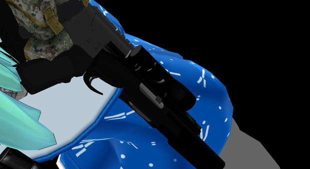 【MMDモデル、アクセサリ配布】M870MK、SAPG