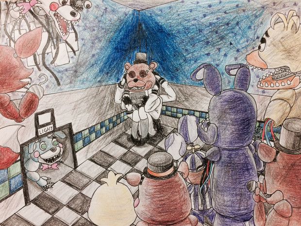 Five Nights At Freddy S 2にあの子が挑戦 Or Full さんのイラスト ニコニコ静画 イラスト