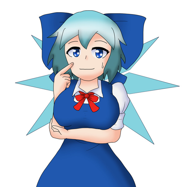 1日1チルノ172日目 でかい 鮫茸 さんのイラスト ニコニコ静画 イラスト