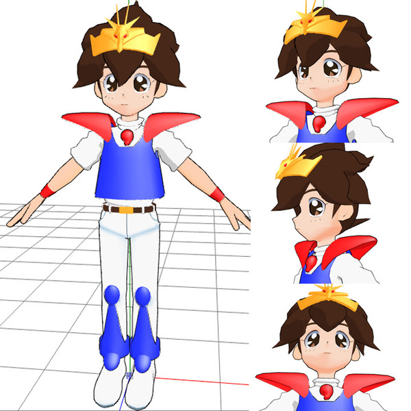 MMD  戦部ワタル 進捗2