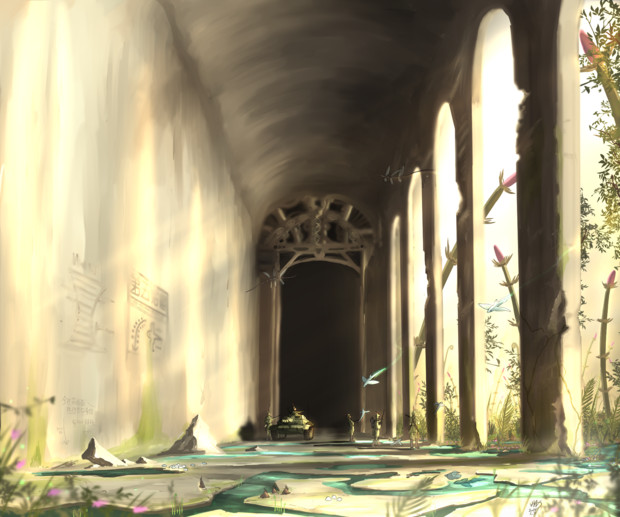 古の祠 最深部 蒼衣わっふる さんのイラスト ニコニコ静画 イラスト