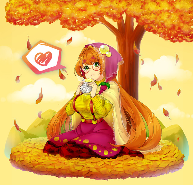 さつまいも天ぷら擬人化ちゃん 自由人 さんのイラスト ニコニコ静画 イラスト
