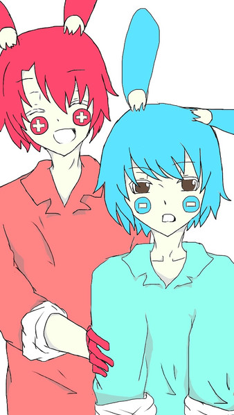 プラスルとマイナン しゅーぴぃ さんのイラスト ニコニコ静画 イラスト
