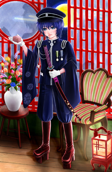 上弦の月 Kaito 黒猫 さんのイラスト ニコニコ静画 イラスト