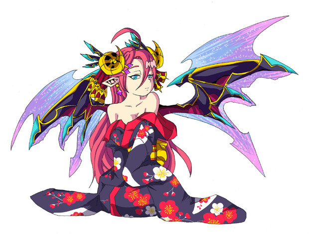 小悪魔ナナ 姉 お正月ばーじょん 鳥のような鳥 さんのイラスト ニコニコ静画 イラスト