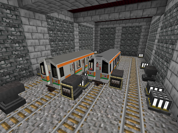 Minecraft 211系風テクスチャ Traincraft用 Meitetsu600v さんのイラスト ニコニコ静画 イラスト