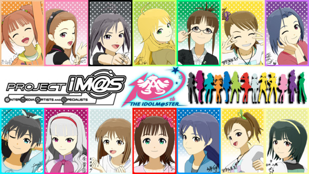 アイドルマスター10周年記念 と年賀状 静画 Lcars さんのイラスト ニコニコ静画 イラスト