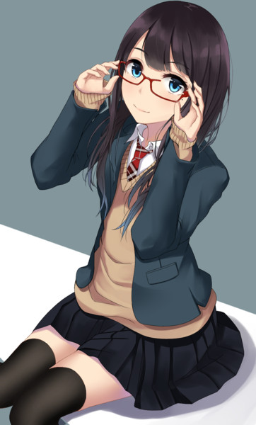 眼鏡黒ロン サイトー さんのイラスト ニコニコ静画 イラスト