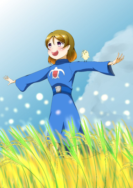 その者蒼き衣を纏いて金色の野に降りたつべし にんじゃ さんのイラスト ニコニコ静画 イラスト