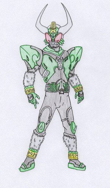 オリジナル 仮面ライダーサンバ クジャタフォーム エム Ride さんのイラスト ニコニコ静画 イラスト