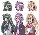 【立ち絵】VOICEROID3人娘【ディスガイア風】