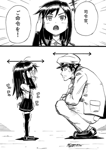 アニメ艦これ２話を見て あむろお さんのイラスト ニコニコ静画 イラスト