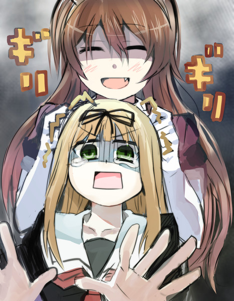 怒る足柄さん スイレン さんのイラスト ニコニコ静画 イラスト