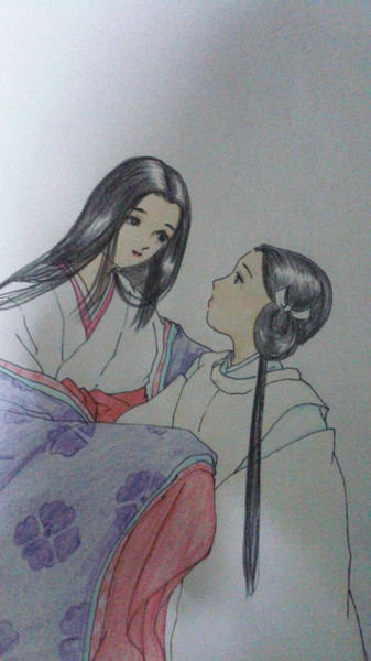藤壷と光源氏 Huannmei さんのイラスト ニコニコ静画 イラスト