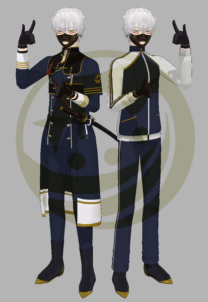 Mmd 鳴狐 ジャージ 刀剣乱舞 わにあういる さんのイラスト ニコニコ静画 イラスト