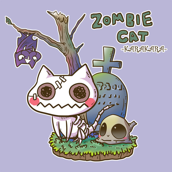 ゾンビキャット「カラカラ」 / いりゅーじょん さんのイラスト