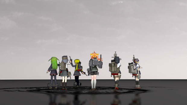 ｍｍｄ 陽炎抜錨します 艦これ Rouga Jin さんのイラスト ニコニコ静画 イラスト