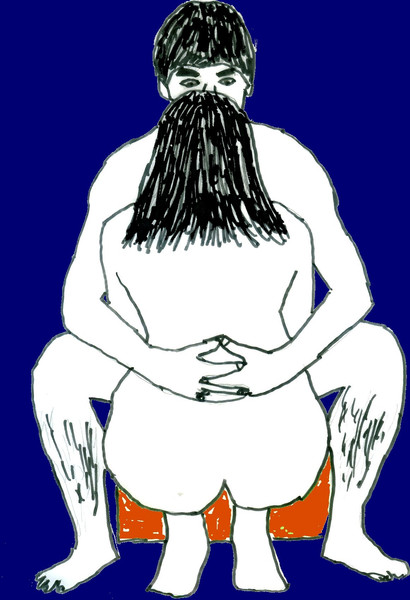 風呂場でハグする男女 コートダジュールフランス さんのイラスト ニコニコ静画 イラスト
