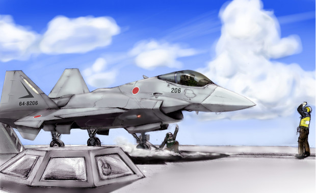 リメイク版架空艦載機 関野武弘 さんのイラスト ニコニコ静画 イラスト