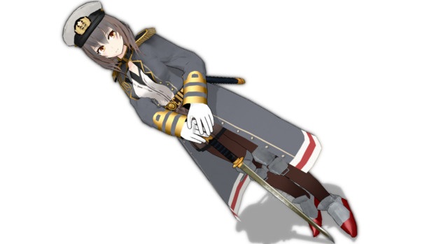 オリジナル艦娘モデル 戦艦三笠 仮配布 ニコニコ静画 イラスト