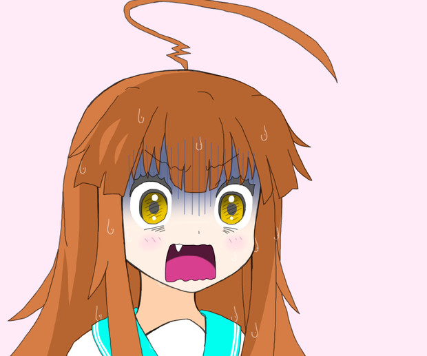 驚愕する球磨ちゃん ねろーじゅ さんのイラスト ニコニコ静画 イラスト