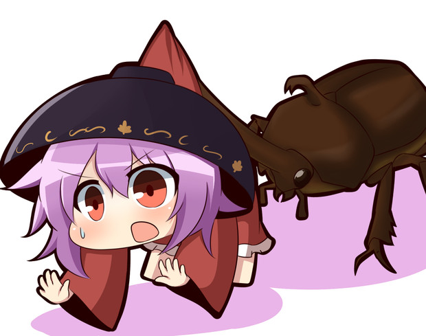 ｽｸﾅﾁｬﾝvsｶﾌﾞﾄﾑｼ トゥーミ さんのイラスト ニコニコ静画 イラスト