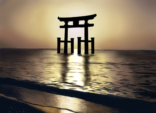 白鬚神社 滋賀県高島市 由良咲也 さんのイラスト ニコニコ静画 イラスト