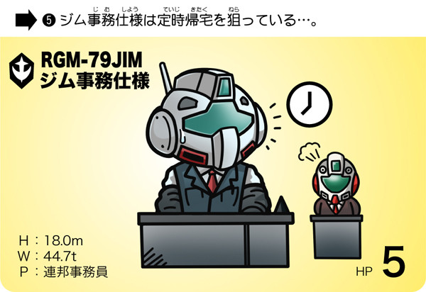 Sdガンダムワールド風カード ジム事務仕様 Jamesjoji さんのイラスト ニコニコ静画 イラスト