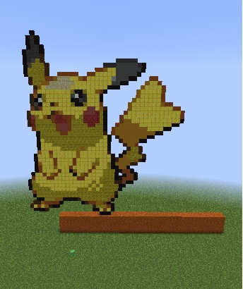 Minecraft ピカチュウ メス ほたる さんのイラスト ニコニコ静画 イラスト