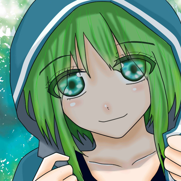 緑髪の女の子 しまふじ さんのイラスト ニコニコ静画 イラスト