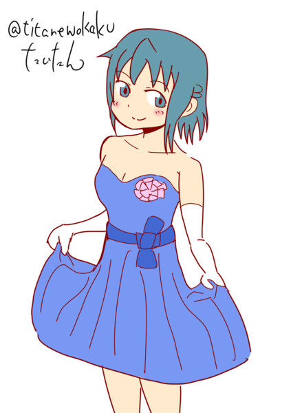 パーティードレスさやか たたた さんのイラスト ニコニコ静画 イラスト
