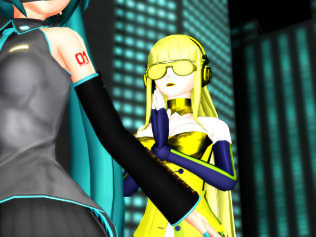 【CYBER DIVA】ドーモ、ハツネミク＝サン【MMDモデル配布】