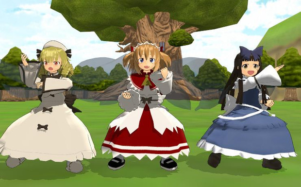 光の三妖精参上 アイナメg さんのイラスト ニコニコ静画 イラスト