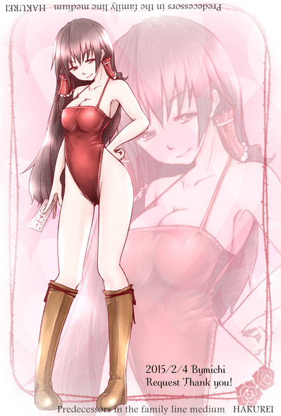 先代巫女 ハイレグver Michi さんのイラスト ニコニコ静画 イラスト