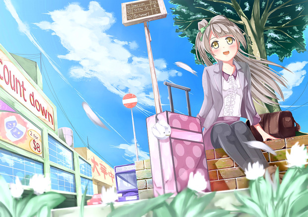ことりちゃん留学if 藍 あい さんのイラスト ニコニコ静画 イラスト