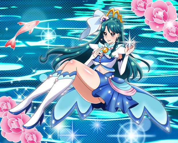 マーメイドなみなみさん ニコニコ静画 イラスト