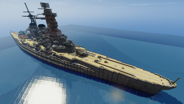 【minecraft】 戦艦 金剛