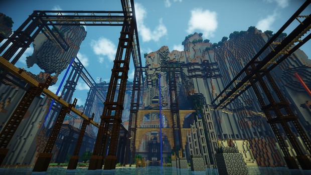 Minecraft やすらぎの拠点風景 ８枚目 静画出張版 やすらぎ さんのイラスト ニコニコ静画 イラスト