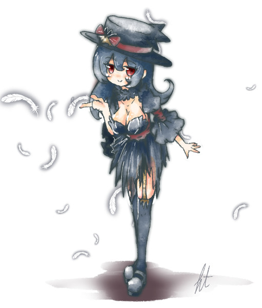 擬人化注意 ヤミカラス 日和 さんのイラスト ニコニコ静画 イラスト