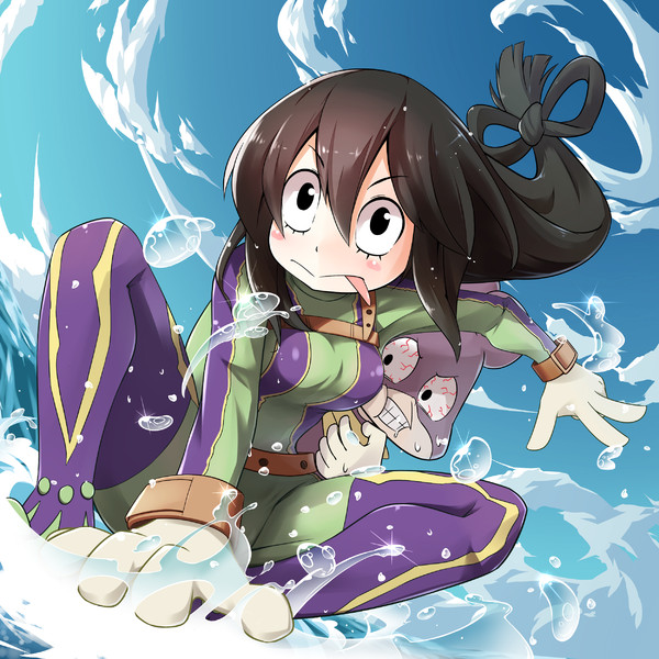蛙吹梅雨 ニコニコ静画 イラスト