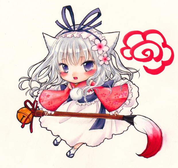 にゃこ式部応募イラスト Nalune さんのイラスト ニコニコ静画 イラスト