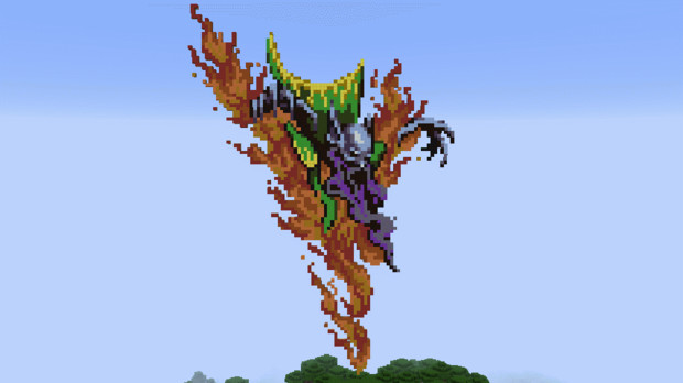 Minecraft アウナス Gifアニメ Elevensesmaster さんのイラスト ニコニコ静画 イラスト