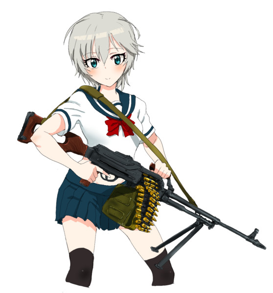 セーラー服と機関銃 豚猫 さんのイラスト ニコニコ静画 イラスト