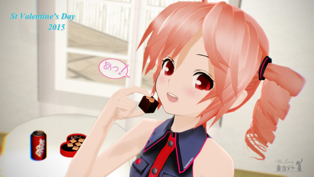 ウチのテトさんからバレンタインのチョコ Silver Chip さんのイラスト ニコニコ静画 イラスト