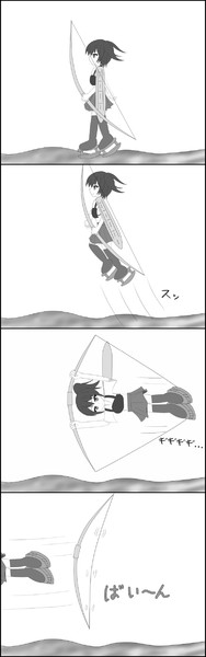 間違った弓の構え方 茜岬ちのり さんのイラスト ニコニコ静画 イラスト