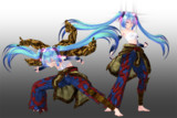 【MMDモデル配布】Tda式改変憤怒ミク