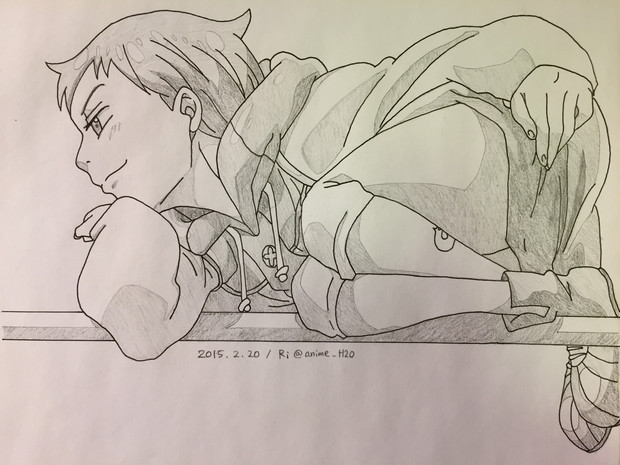 七つの大罪のキング描いてみた Risa さんのイラスト ニコニコ静画 イラスト