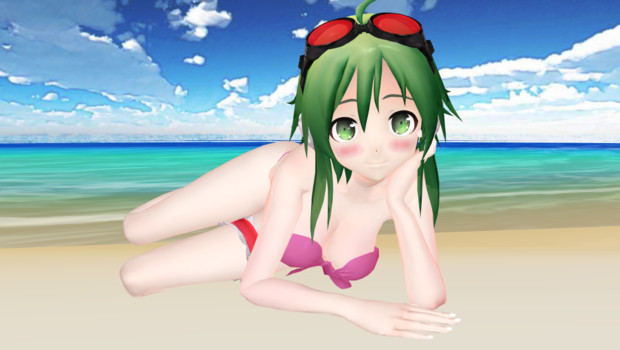 グラビア風gumi むるたん あっぴぃずｐ さんのイラスト ニコニコ静画 イラスト