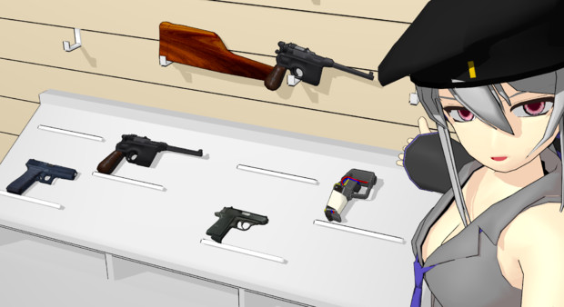 【MMDSHOTSHOW2015】拳銃 MMD造兵廠開発局ミリタリーP分室ブース